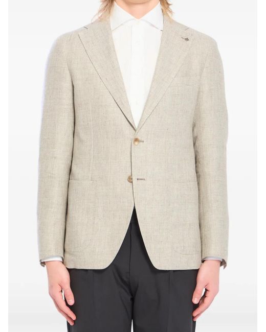 Tagliatore Jacke Mit Aufgesetzten Taschen in Natural für Herren