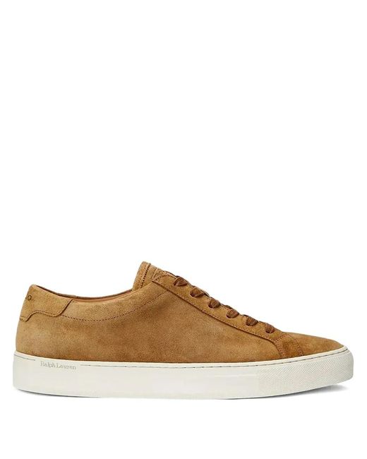 Polo Ralph Lauren Brown Jermain Sneakers for men