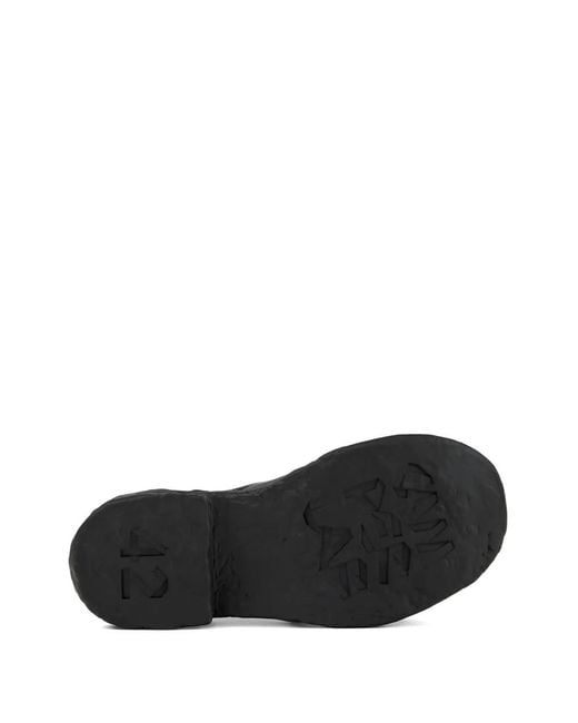 CAMPERLAB Black Smooth Leather Lace-Up Shoes Vamonos