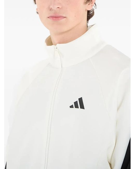 Adidas White Veste De Survêtement Stadium for men