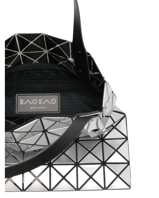 Bolso shopper Prism con motivo geométrico Issey Miyake de color Gray