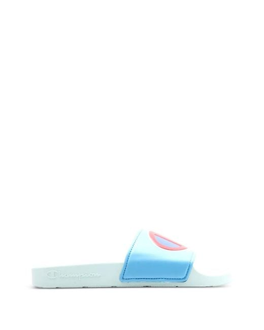 Champion Blue Life Ipo Color-Block Flip-Flops