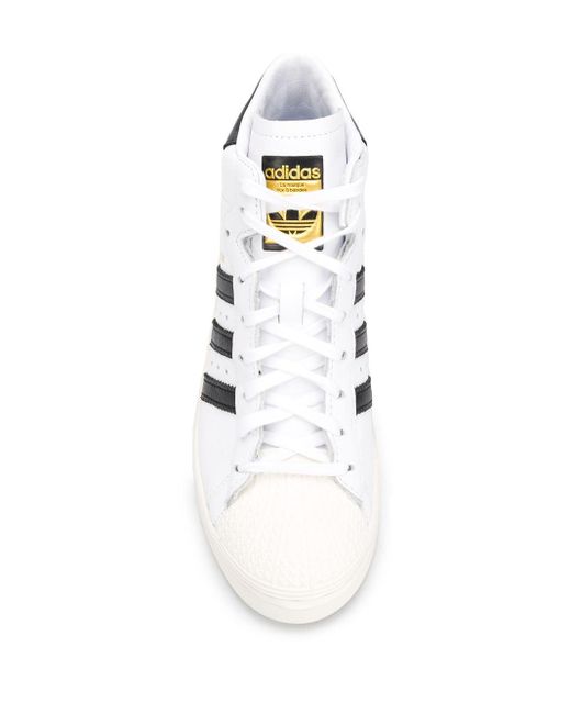 adidas Wedge Heel Trainers in White | Lyst Canada