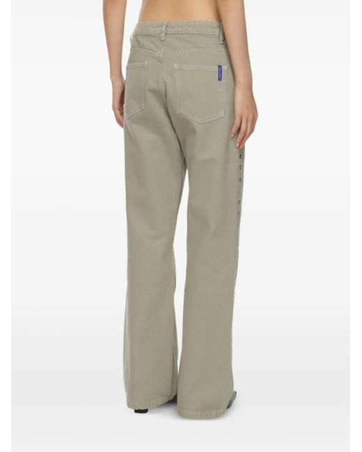 Jeans Con Borchie di Paloma Wool in Gray