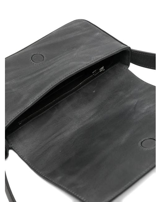 Alexander Wang Black Punch Flap Crossbody