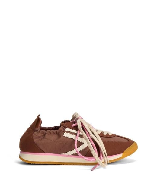 PURAAI Brown Panther Sneakers