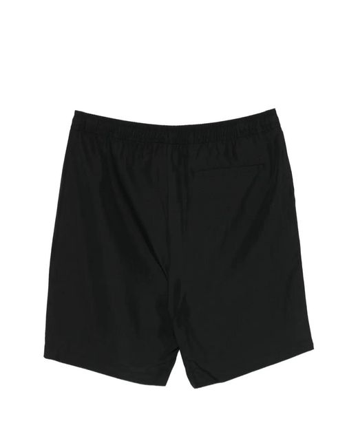 Calvin Klein Black Patch Pocket Shorts for men