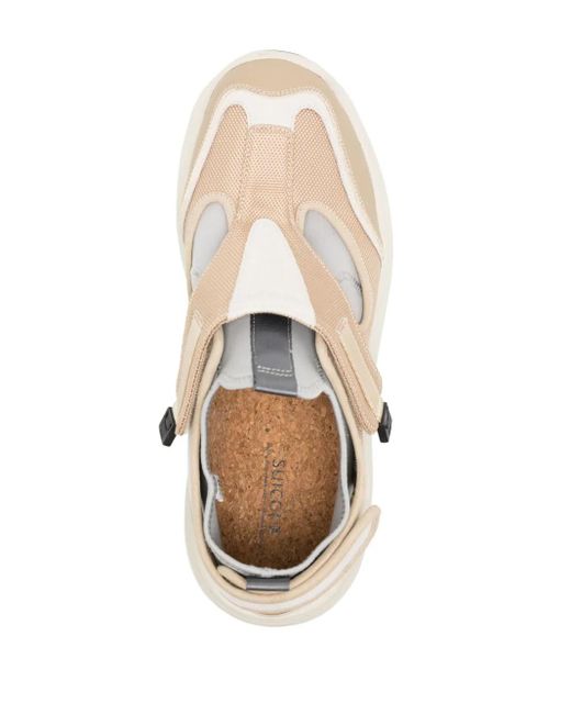Suicoke Natural Tred Logo-Patch Sneakers
