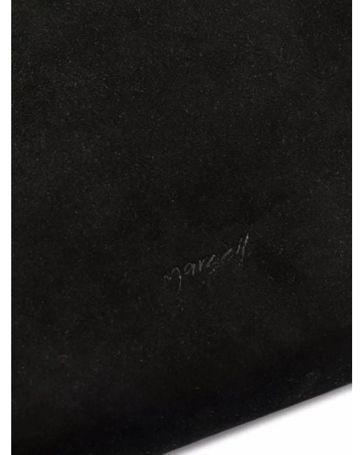 Marsèll Fantasma スエード ハンドバッグ Black