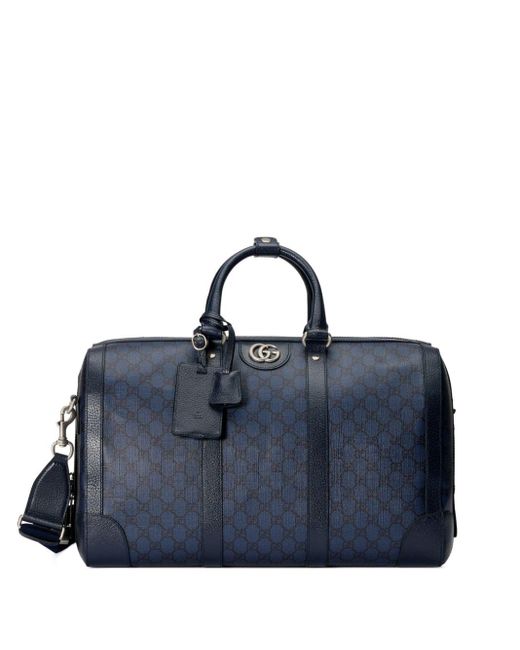 Gucci Blue Small Ophidia Duffle Bag for men