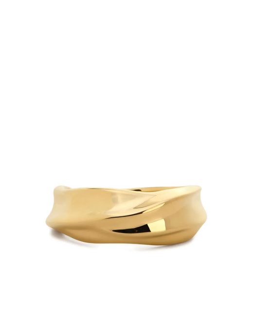 Monica Vinader Metallic Nomade Stacking Ring