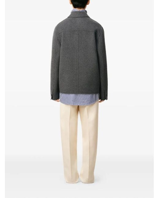 Giacca Con Bottoni di AMI in Gray da Uomo