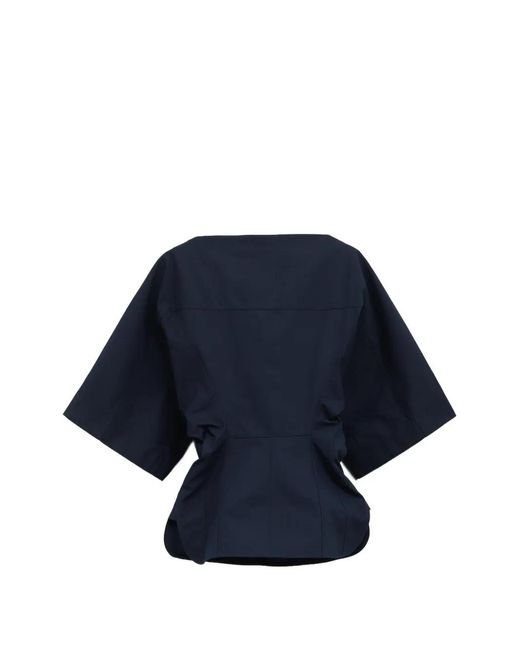 Jacquemus Blue La Chemise Moisson Hourglass Shirt