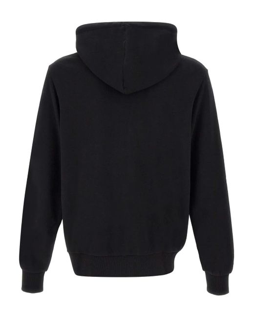 Sun 68 Blue Logo Zip Sweatshirt for men