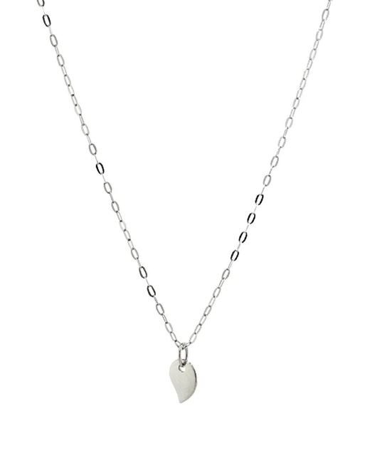 Tamara Comolli Metallic 18K Sparkle Heart Necklace