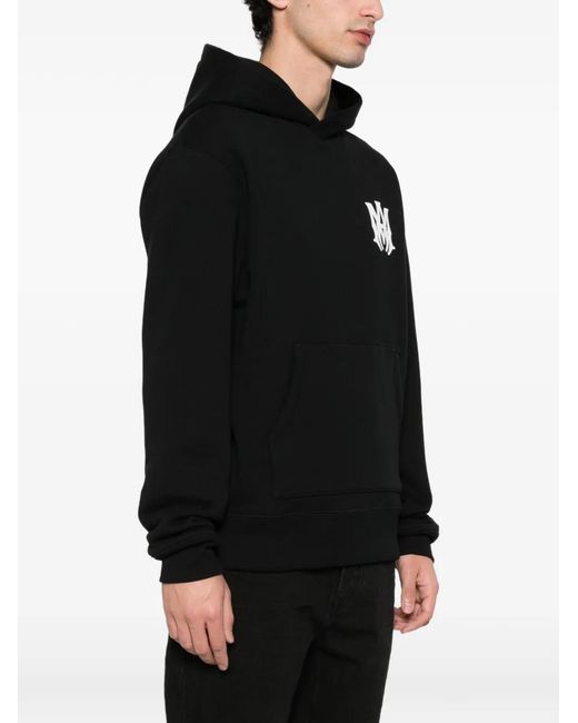 Amiri Hoodie Met Logoprint in het Black voor heren