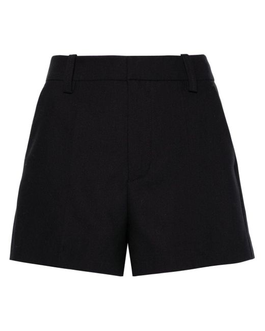 Zadig & Voltaire Black Pink Tailleur Tailored Shorts