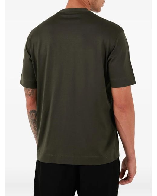 Emporio Armani Black Pocket T-Shirt for men