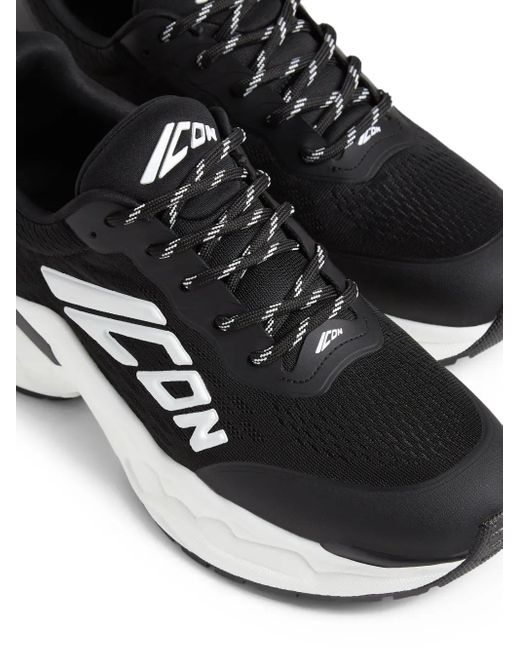 DSquared² Black Fly Sneakers for men