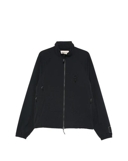 RC Outdoor Supply Black Reyes Ss.Wr Zip-Up Jacket for men