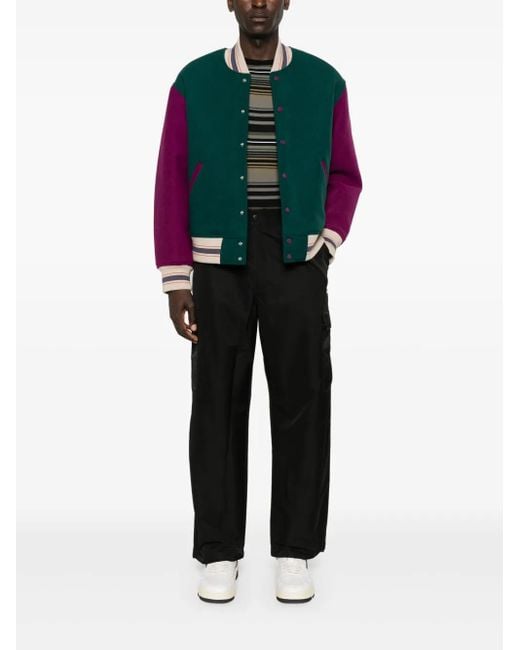 KENZO Black Pantalon Cargo for men
