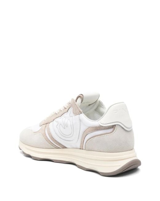 Pinko White Zoe' Low-Top Sneaker