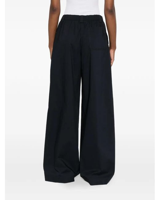 Aspesi White Elasticated Trousers