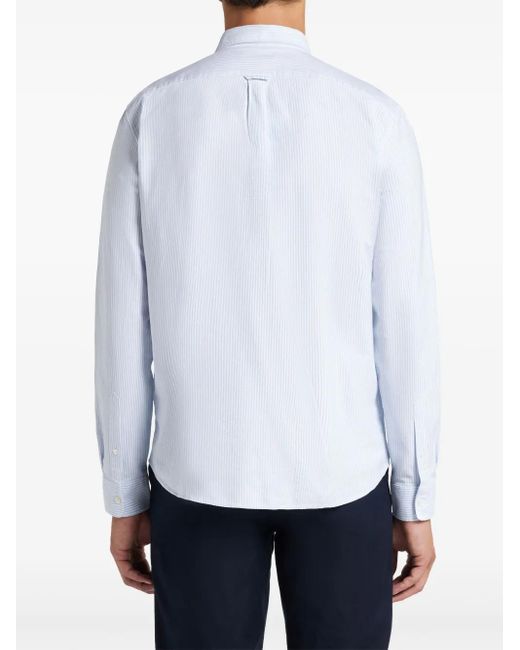 Lacoste Blue Organic Cotton Shirt for men