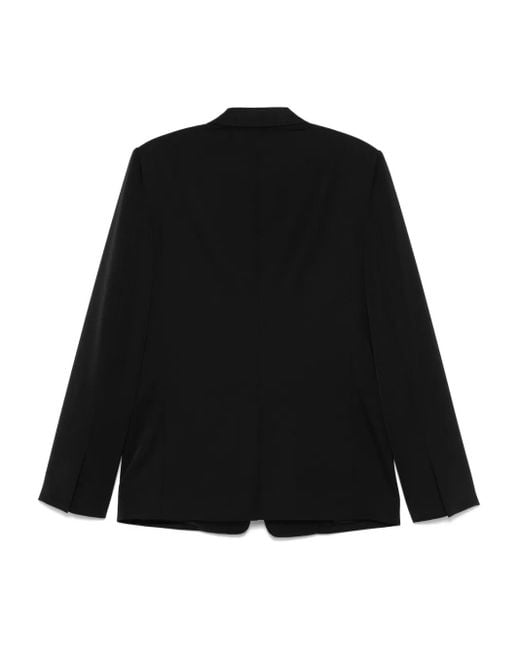 Lanvin Black Single-Breasted Blazer for men
