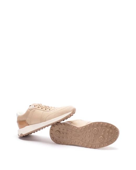 Tod's Pink Suede Leather Sneakers for men