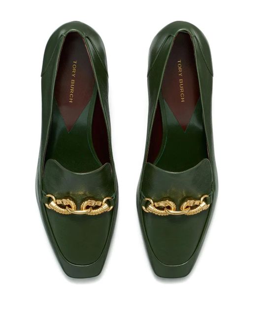 Tory Burch Jessa 45mm ローファー Green
