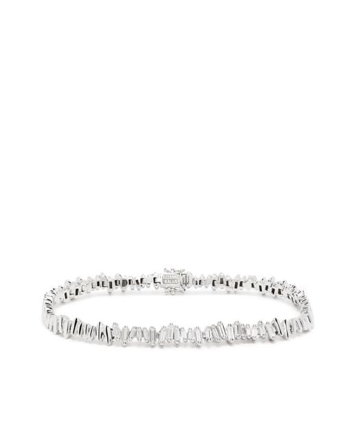 Suzanne Kalan White 18Kt Diamond Bracelet for men