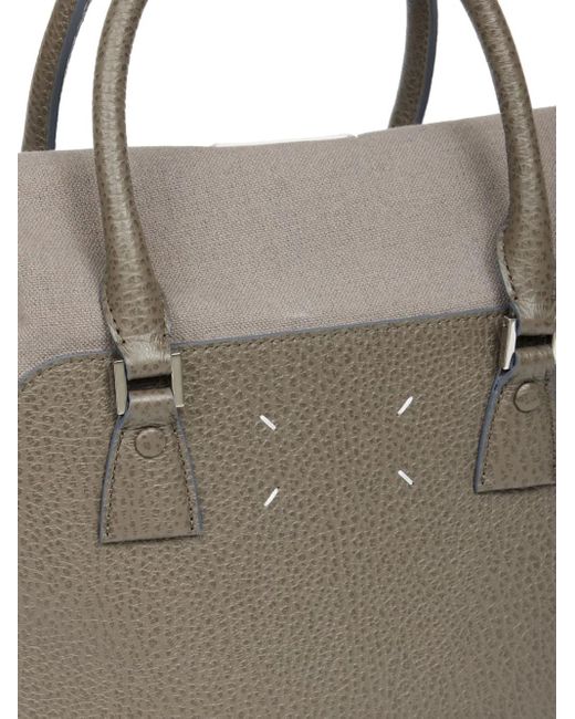 Maison Margiela Gray Small 5Ac Daily Backpack