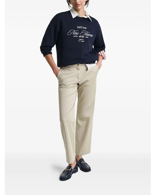 Gant Natural Buttoned Trousers