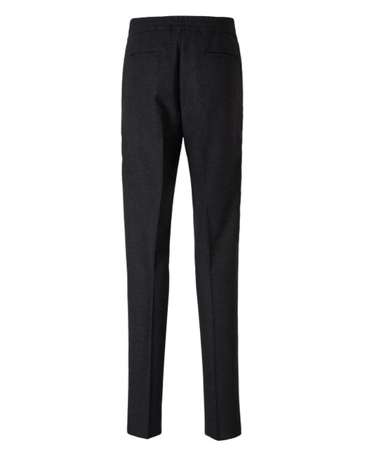 メンズ Lardini チェック スーツ Black