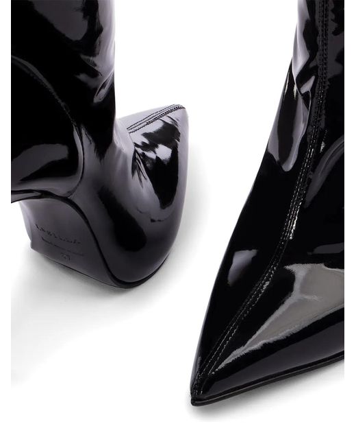 Le Silla Black Eva Ankle Boot 120 Mm