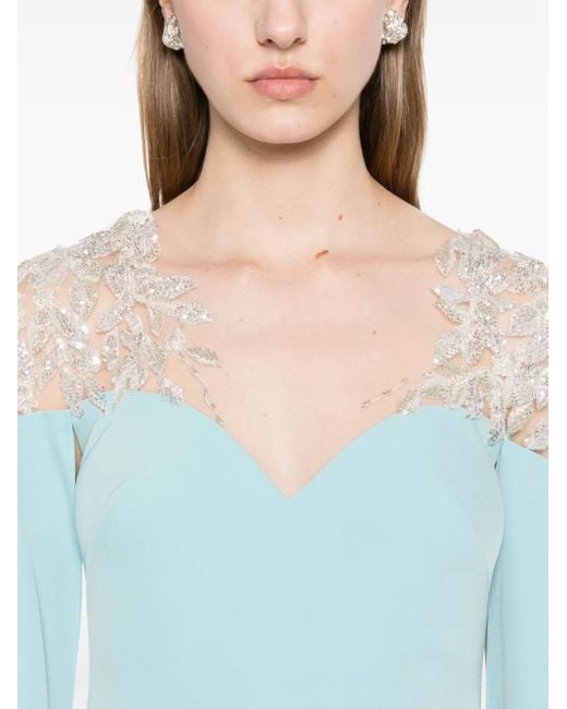 Cristallini Blue Rafaela Gown