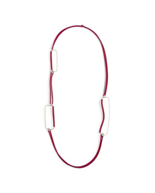 Liviana Conti Red Clio Necklace