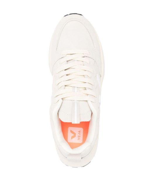 Veja White Venturi Suede Sneakers