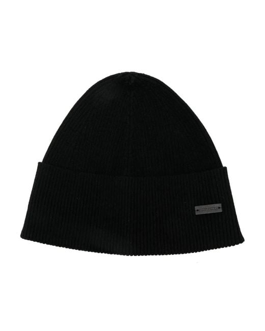 Saint Laurent Black Cachemire Hats