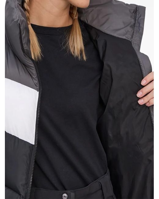 Columbia Black Gefütterte Jacke in Colour-Block-Optik