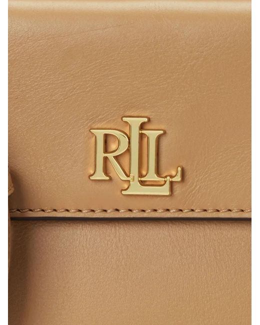 Ralph Lauren Natural Sac À Bandoulière À Logo