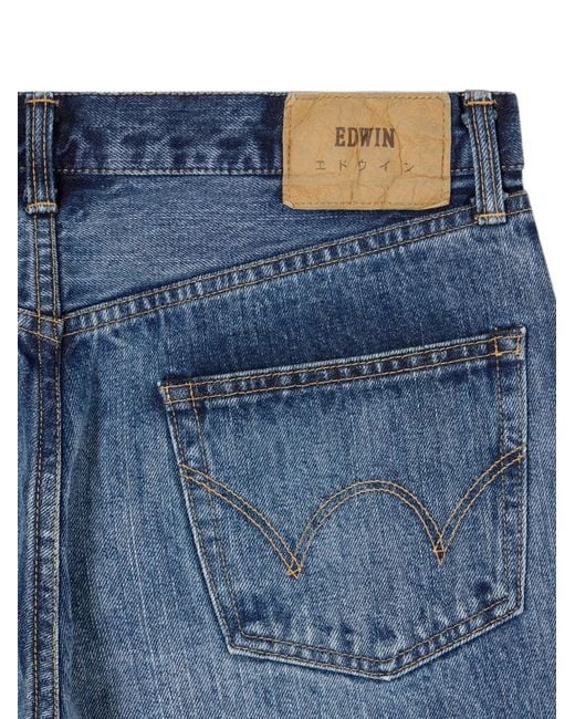 Edwin Blue Regular Tapered Jeans for men