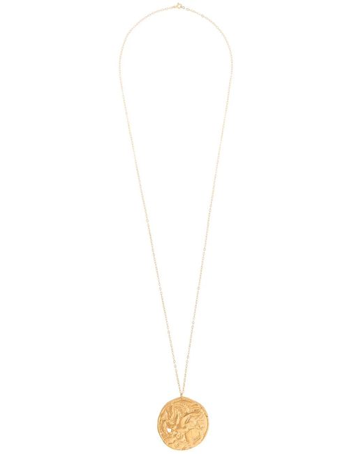 Alighieri White The Future's Not Ours Pendant