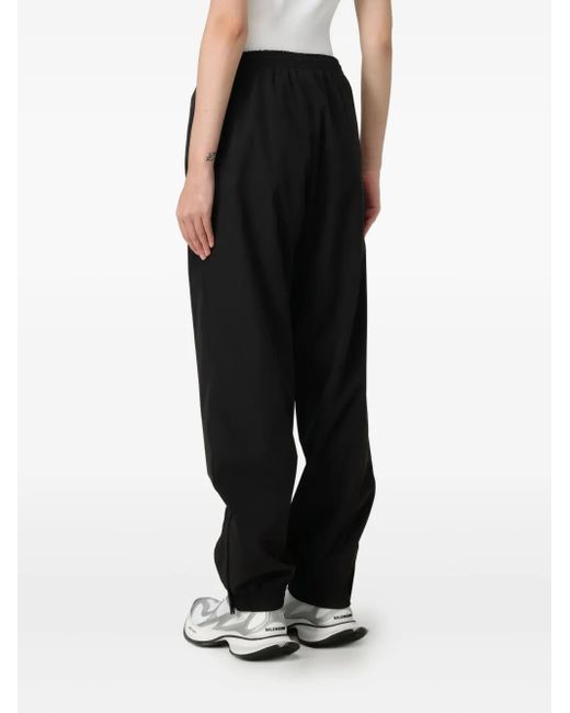 Balenciaga Black Elastic-Waistband Track Pants
