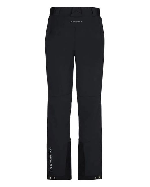 La Sportiva Black Logo-Print Trousers