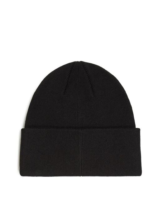 Karl Lagerfeld Black Rue St. Guillaume Beanie