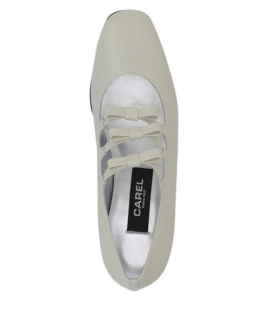 CAREL PARIS White 40Mm Kinette Pumps
