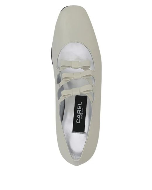 Escarpins Kinette 40 Mm CAREL PARIS en coloris White