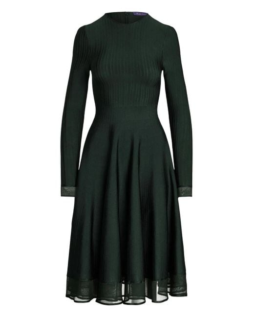 Ralph Lauren ロングスリーブ ドレス Black